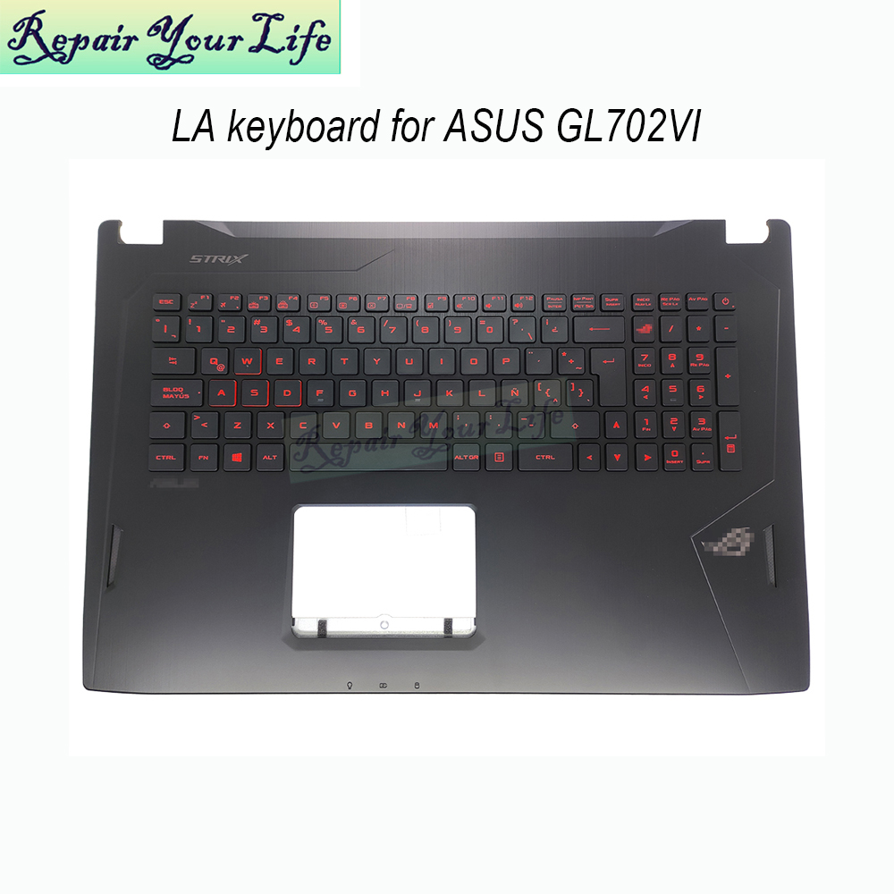 Gaming Keyboard Asus - Latin Gaming Laptop Backlit Keyboard Palmrest