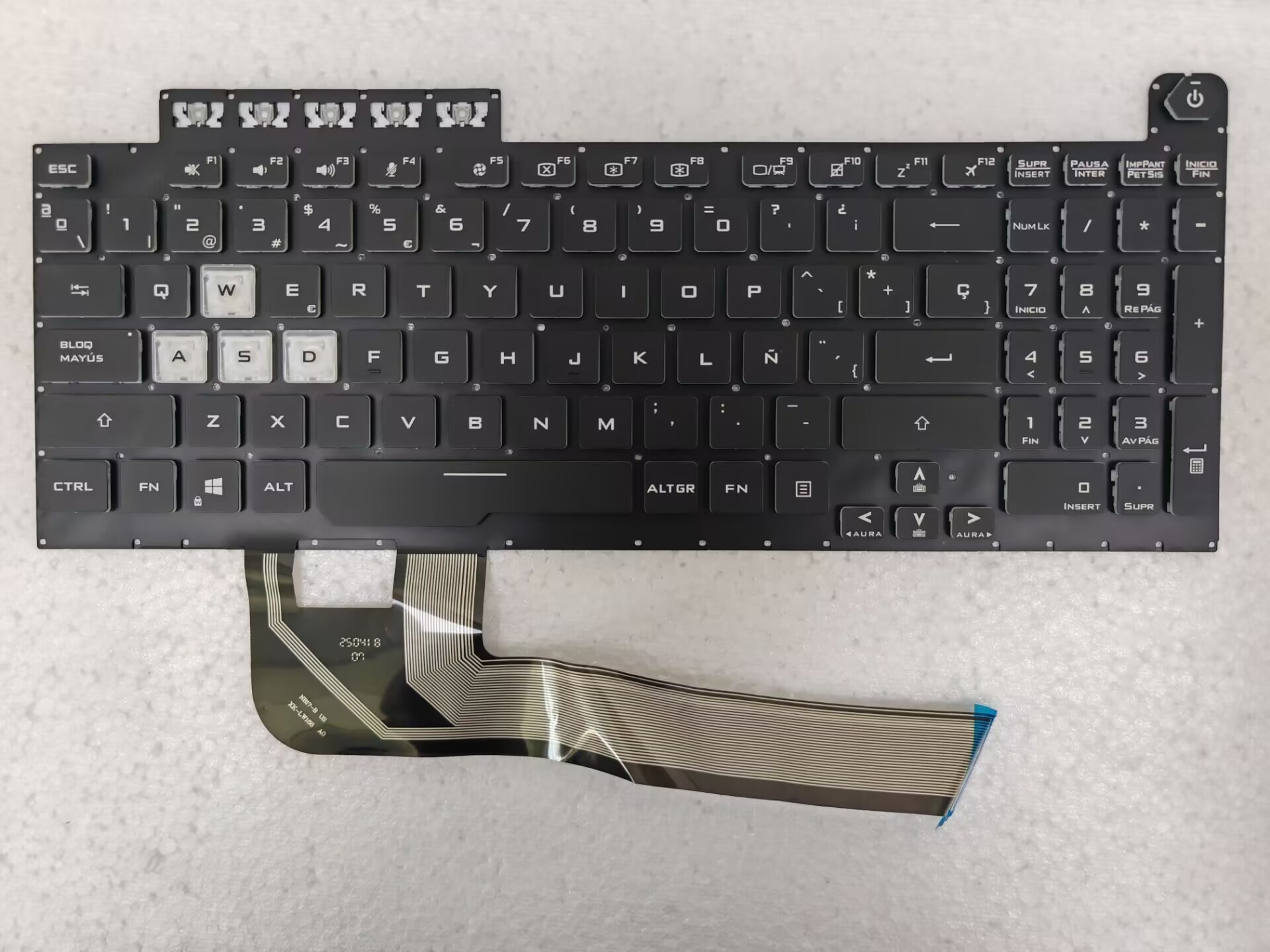 Gaming Keyboard Asus - New Spanish RGB Backlit For ASUS