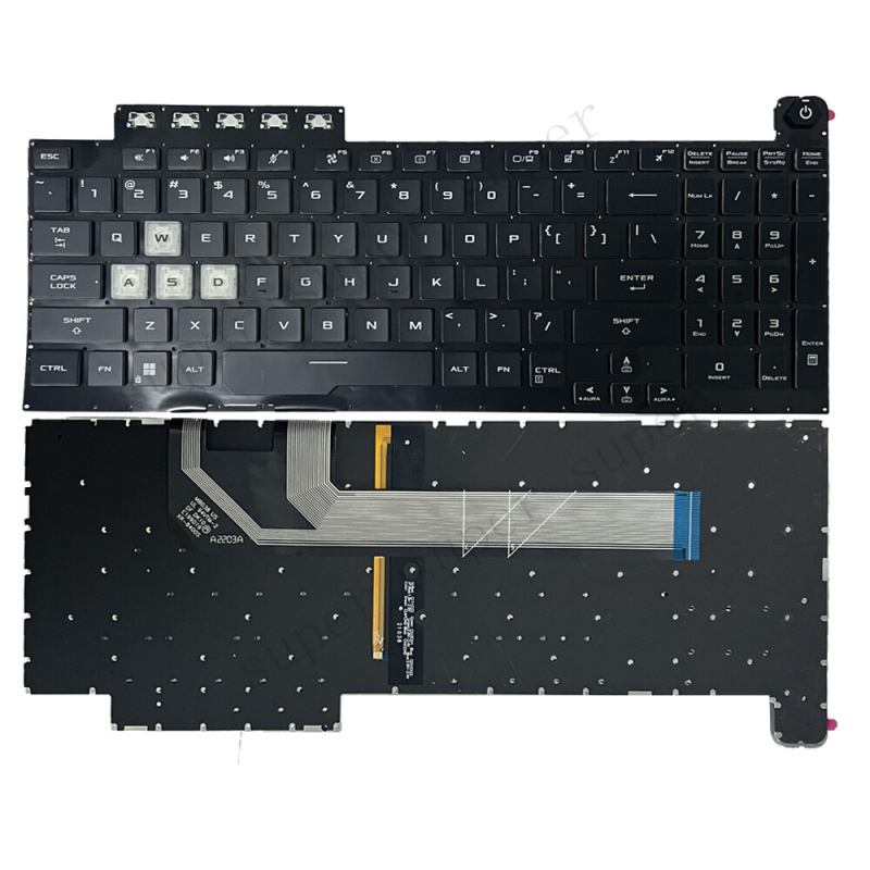 S++ Black US Backlit Keyboard  - đánh giá và giá Gaming Keyboard Asus