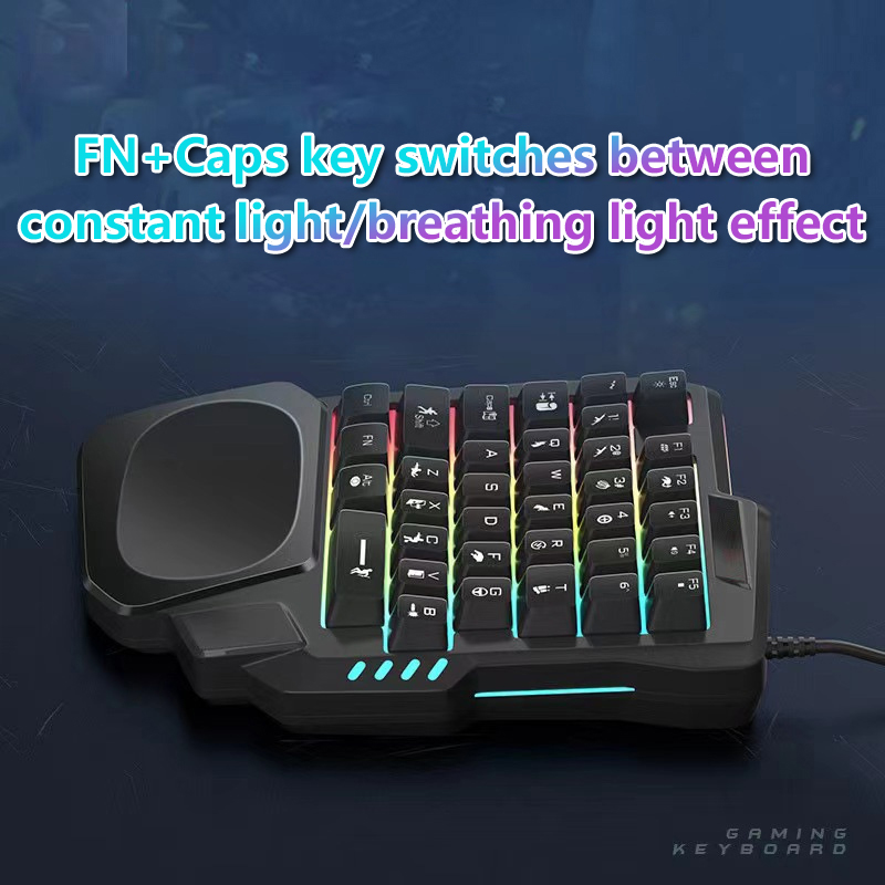 RGB Gaming Keyboard Single Han - đánh giá và giá Gaming Keyboard And Mouse For Xbox