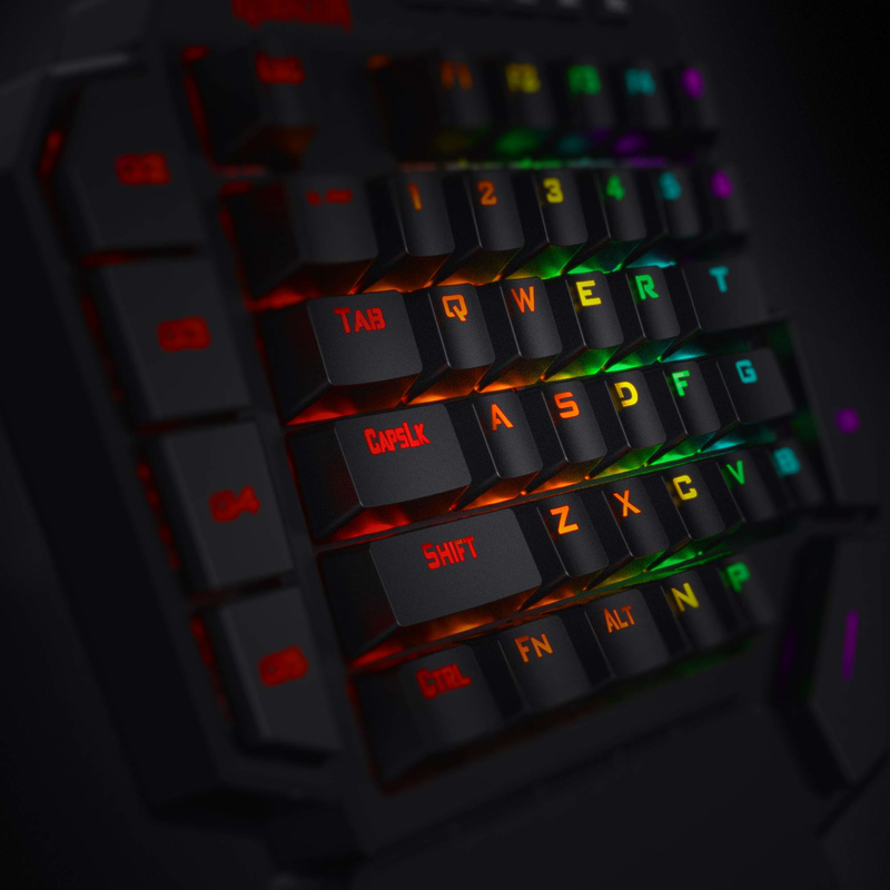 Redragon K585 DITI One-Handed  - đánh giá và giá Gaming Keyboard 1 Hand