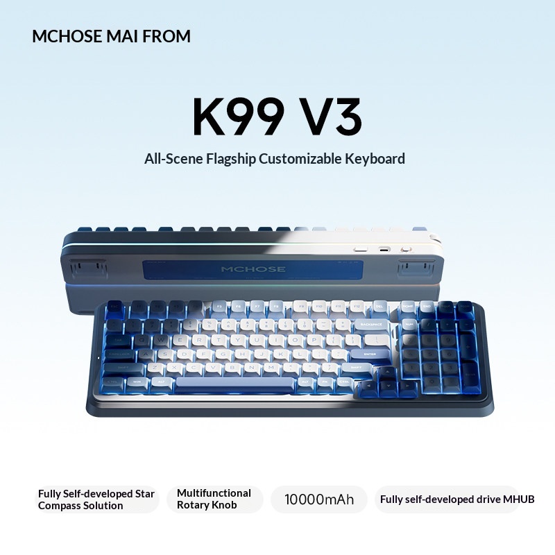 MCHOSE K99 V3 Customizable Mec - đánh giá và giá Gaming Keyboard Mechanical