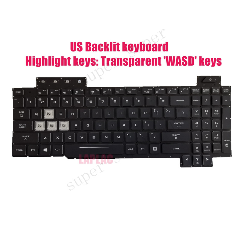 SSS+ US Backlit keyboard for A - đánh giá và giá Gaming Keyboard Asus