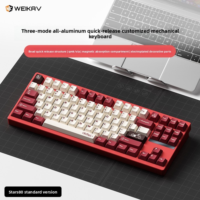 WEIKAV STARS80 TKL Mechanical  - đánh giá và giá Gaming Keyboard Tkl
