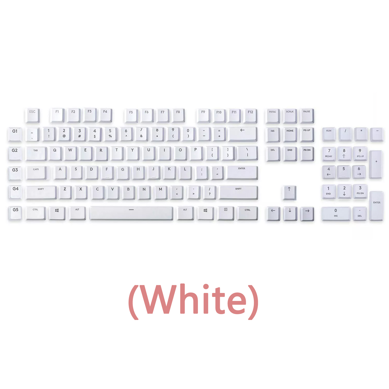 Complete Set Keycaps for G915, - đánh giá và giá Gaming Keyboard Tkl
