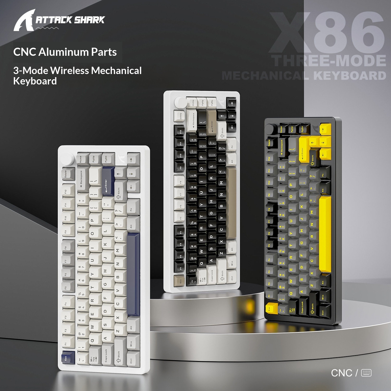 Attack Shark X86 Mechanical Ke - đánh giá và giá Hot Swap Pcb