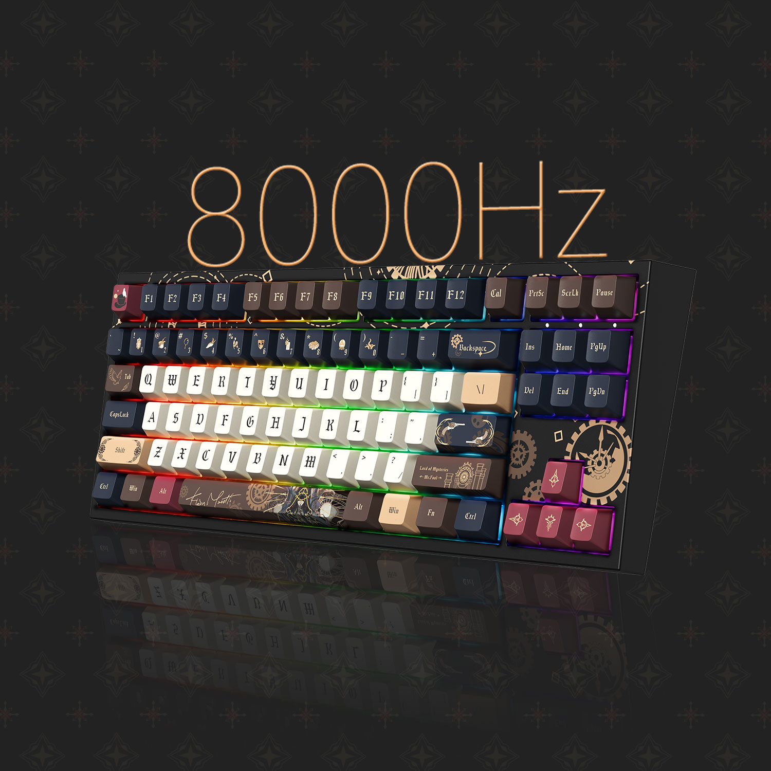 Akko Lord of the Mysteries Wir - đánh giá và giá Gaming Keyboard Tkl