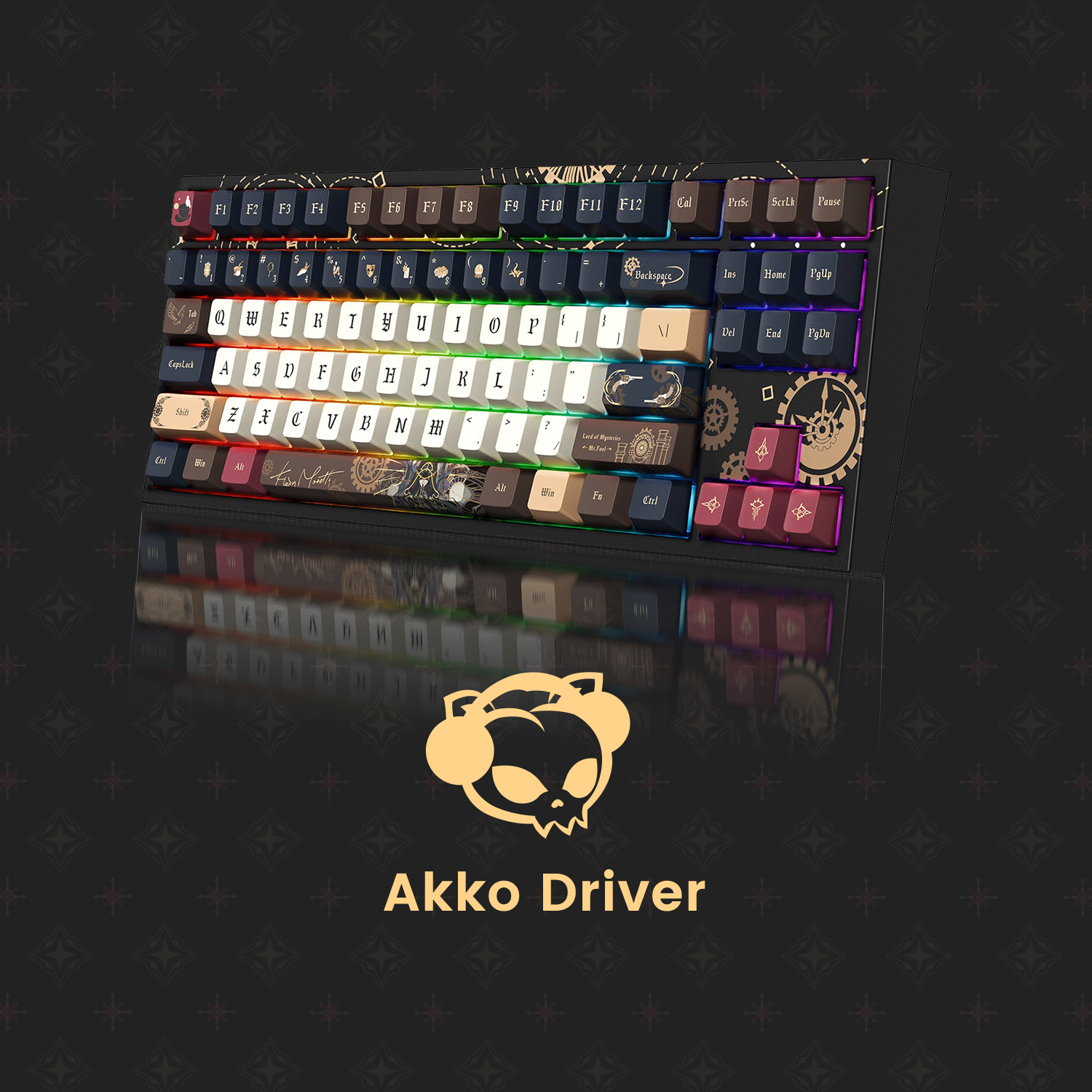 Akko Lord of the Mysteries Wir - đánh giá và giá Gaming Keyboard Tkl