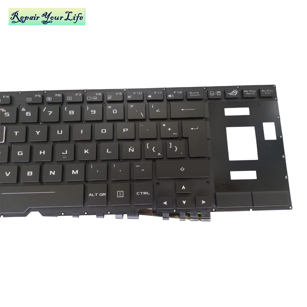 Spanish Latin Backlit Keyboard - đánh giá và giá Gaming Keyboard Asus