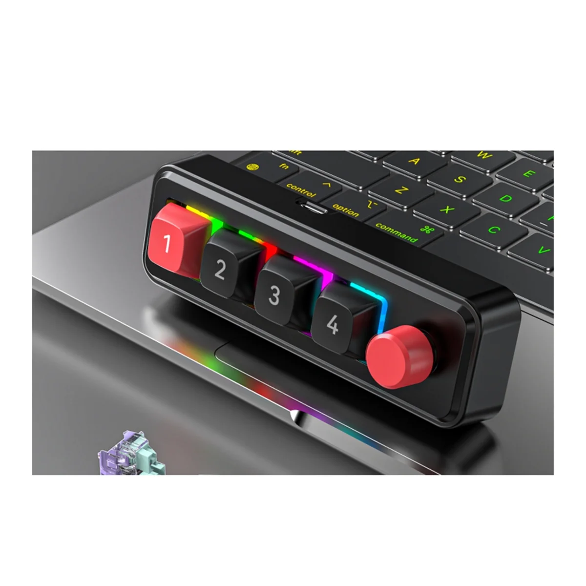 A49T Mechanical Keyboard 4 Key - đánh giá và giá Gaming Keyboard Mechanical