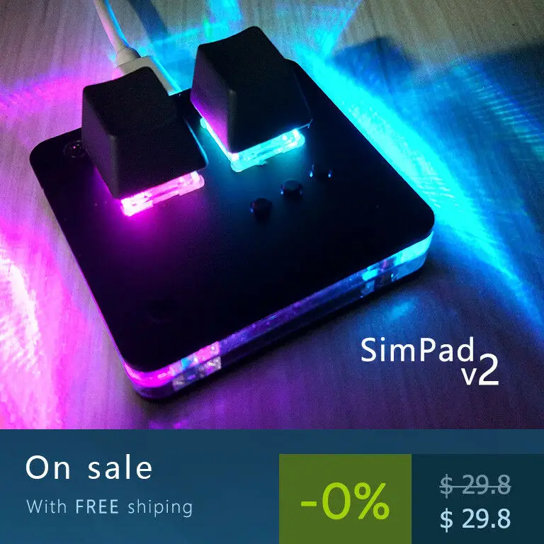 SimPad OSU Mini Bàn Phím Cảm Ứ - đánh giá và giá Gaming Keyboard Tester